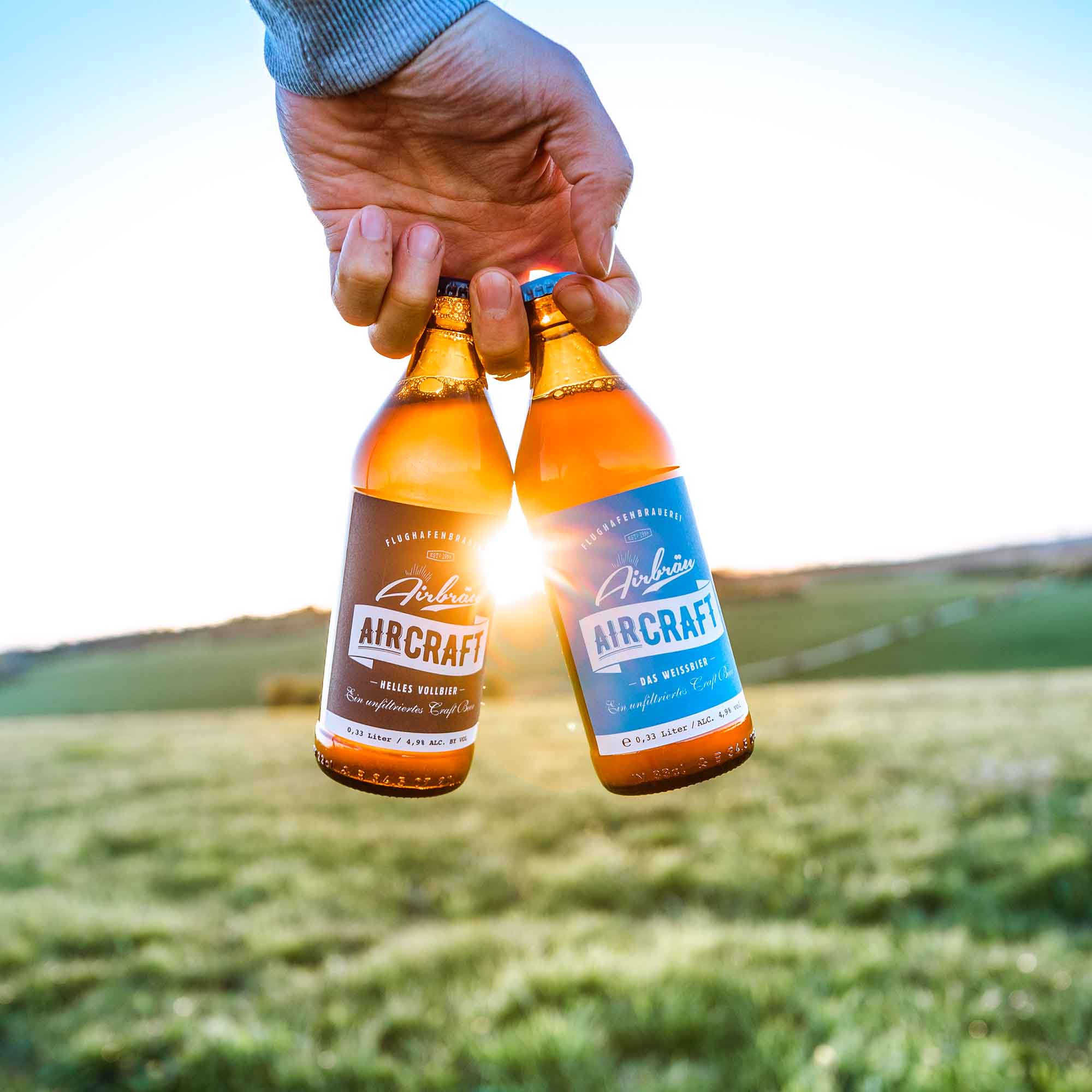 Airbräu Helles & Weißbier Sixpack