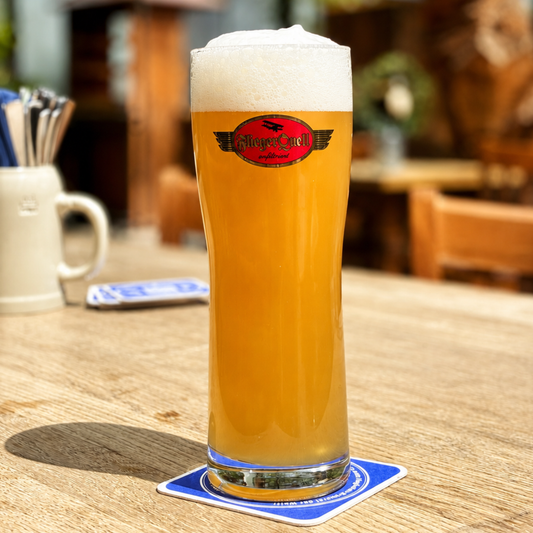 Bierglas - 0,5 L - Fliegerquell Helles